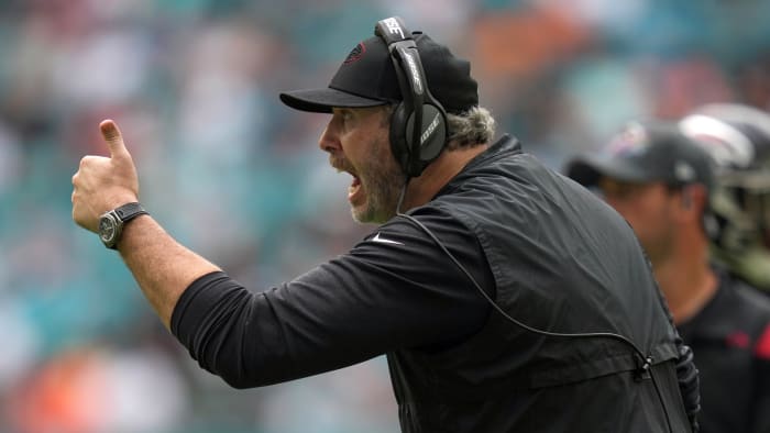 Arthur Smith vs Dolphins Jasen Vinlove-USA TODAY Sports